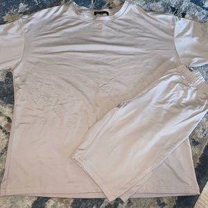 Biker shirt set/ TAN